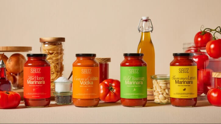 SAUZ seeks to re-awaken the pasta sauce category with a Gen Z focus