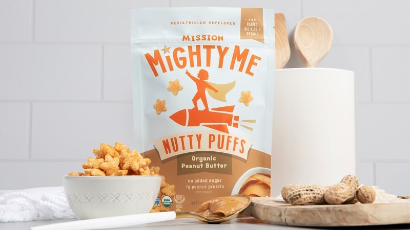 Mission MightyMe’s snack puffs hit Target shelves, as brand aims ‘to drastically reduce the rate of nut allergies’