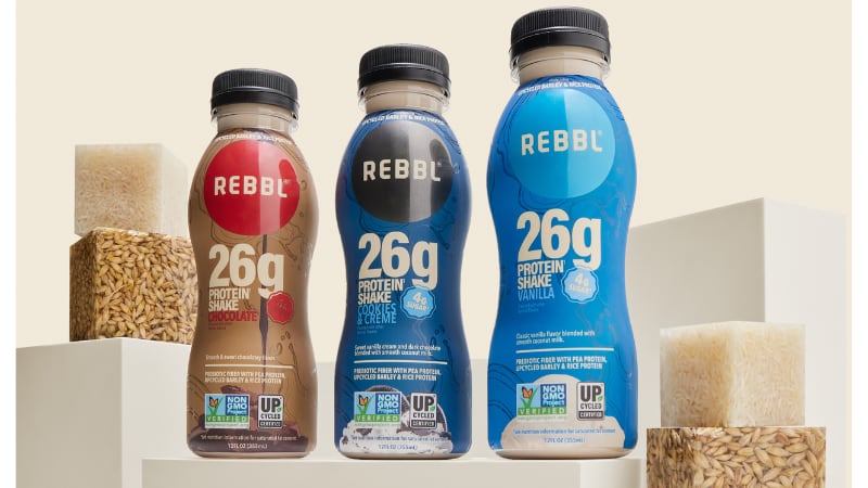 REBBL bulks up protein offerings with 26-gram shake, featuring upcycled EverPro ingredient