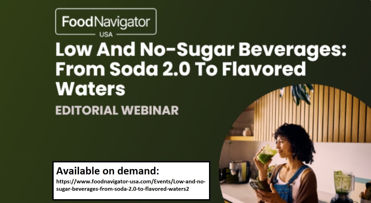 Watch on demand: Innovating low- and no-sugar beverages that meet function & flavor