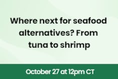 Where next for seafood alternatives?