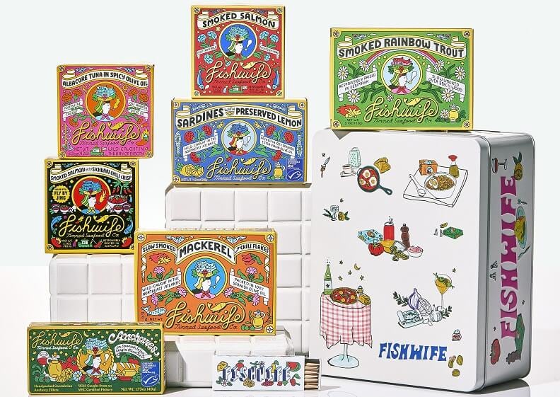 Fishwife reels in bold flavors, creative branding to revive canned fish category