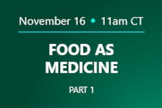 Food as Medicine: Upgrading the Western Diet